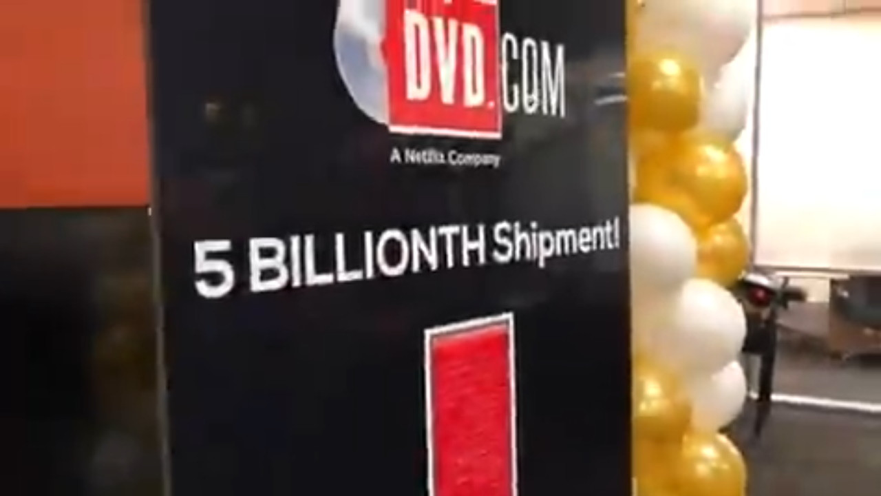 Netflix Ships Its 5 Billionth DVD