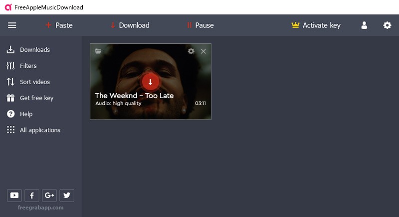 FreeGrabApp - Free Apple Music Download