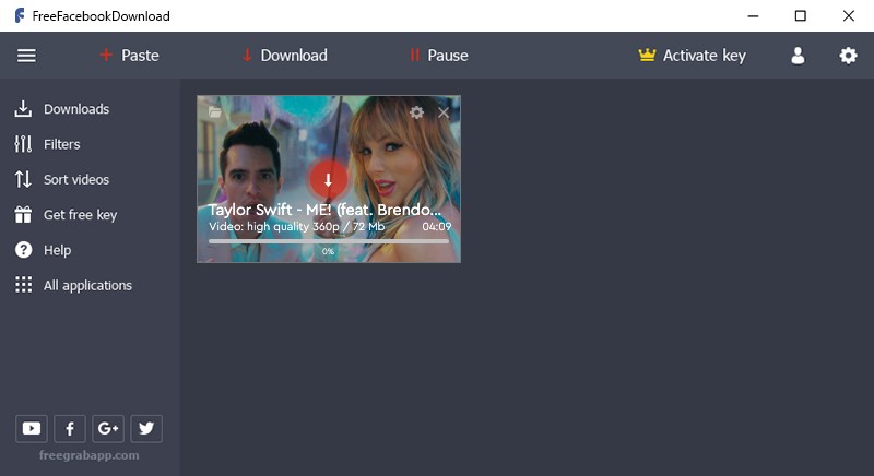 Free Facebook Video Download - FreeGrabApp
