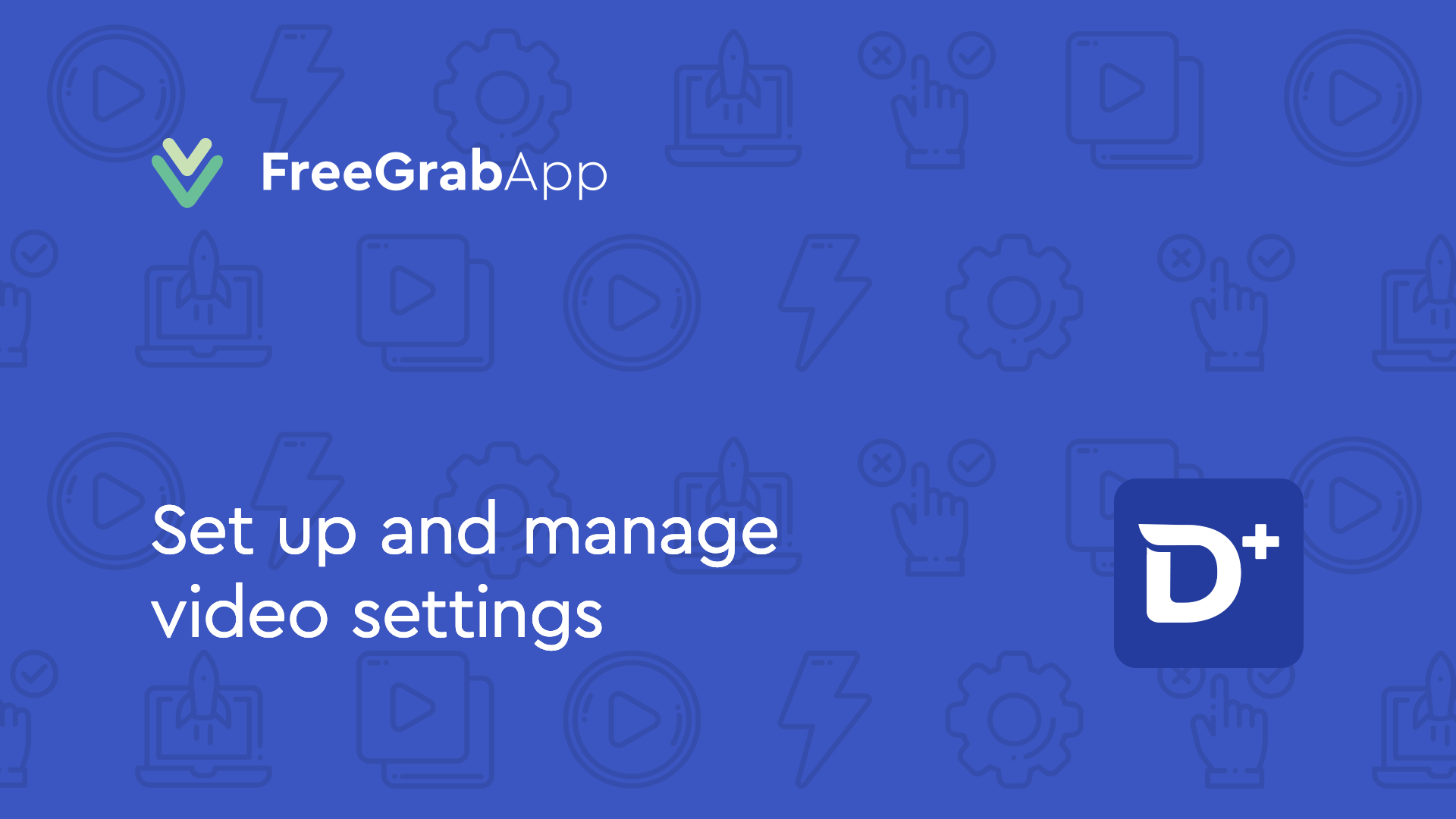 Free Disney Plus Download – Set up and manage video settings