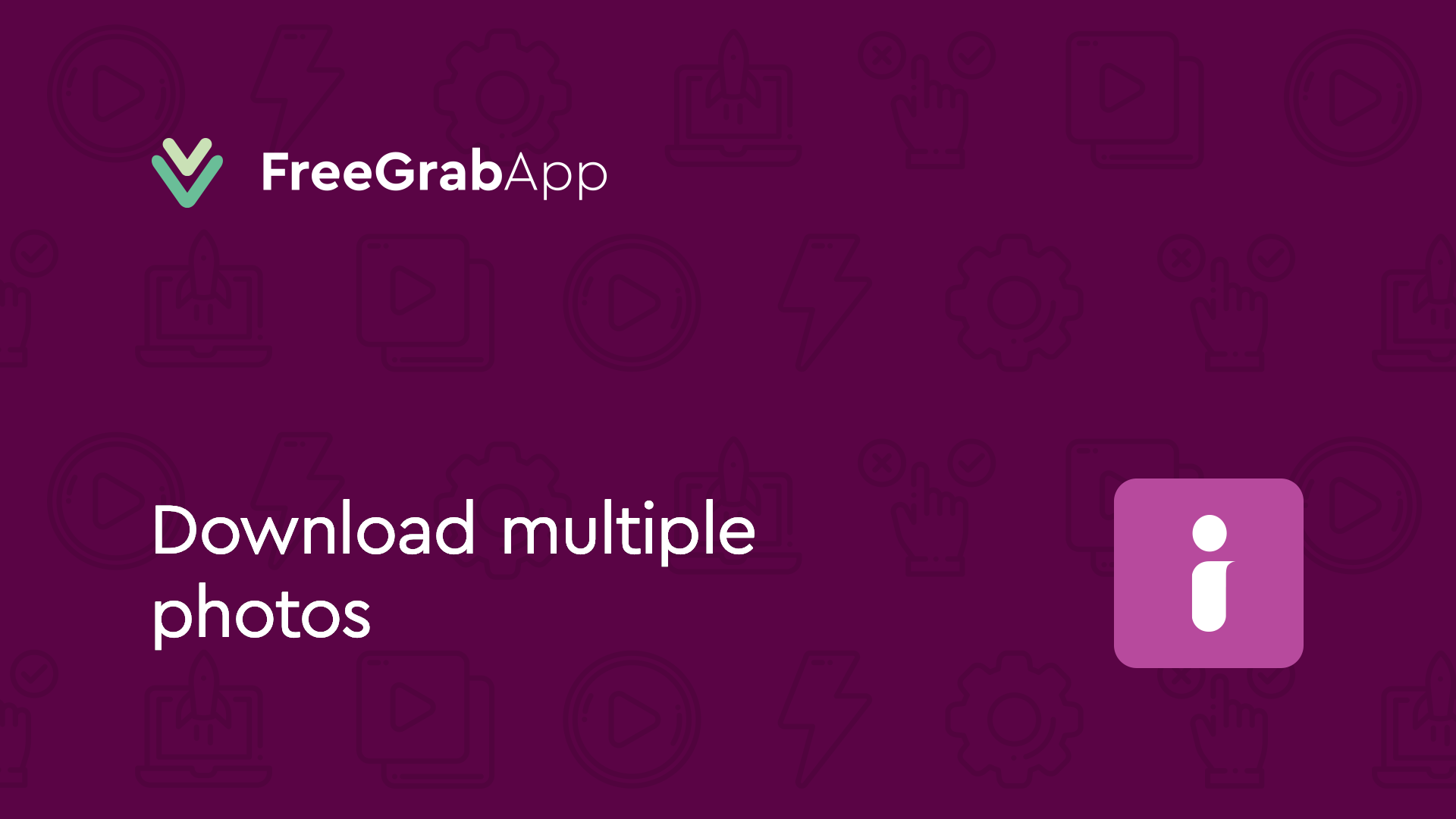 Free Instagram Download – Download multiple photos