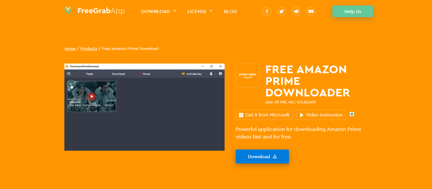 How to Download Videos with Free Amazon Prime Download?